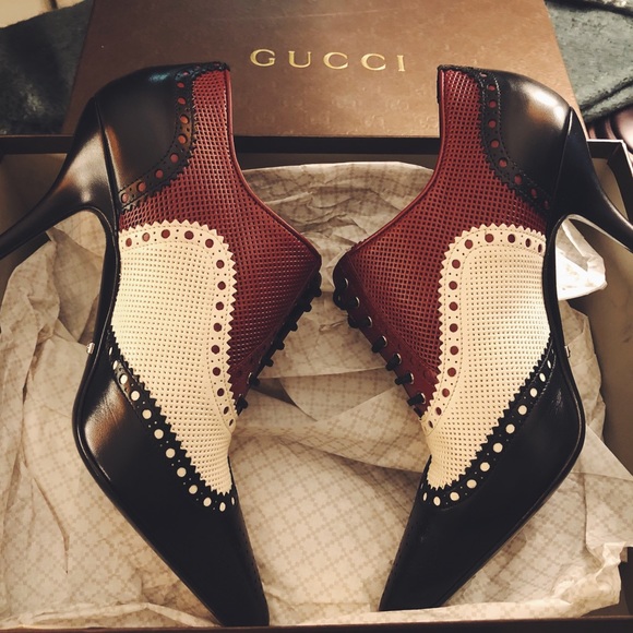 ❣️Rare Gucci 👠 Malaga Kid Oxford
Heels - Picture 3 of 7